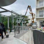 スロープの通路にカーポート~現場だより~