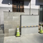 高級感のあるタイル門柱