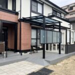 梅雨時期に助かるガーデンルーム